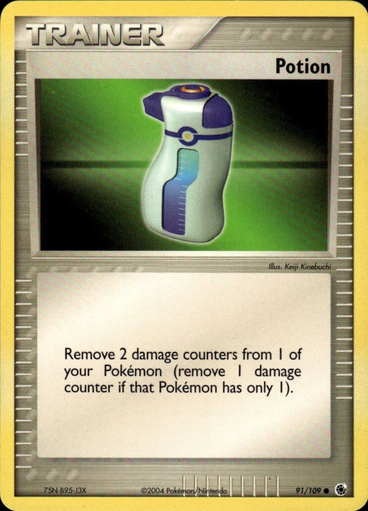 Potion Common FireRed & LeafGreen 101/112 NM