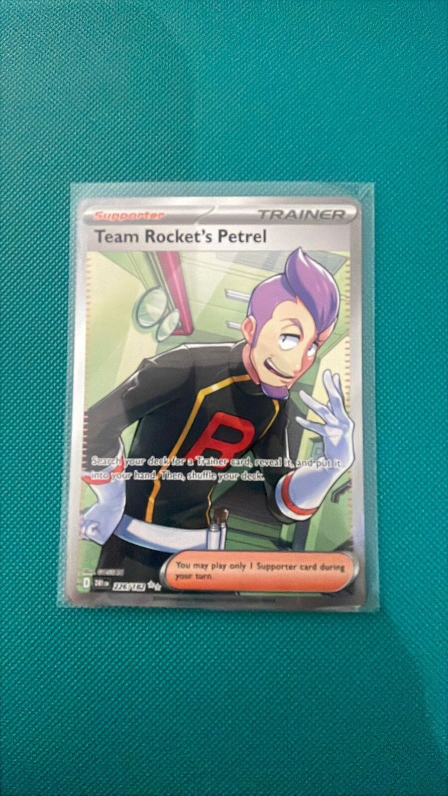 Team Rocket's Petrel Illustration Rare 226/182 – Destined Rivals