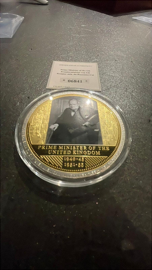 Copper Proof Coin 2020 Prime Minister of the UK Winston Churchill
