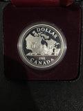 1981 Canada 50% Silver One Dollar Coin in Presentation Case