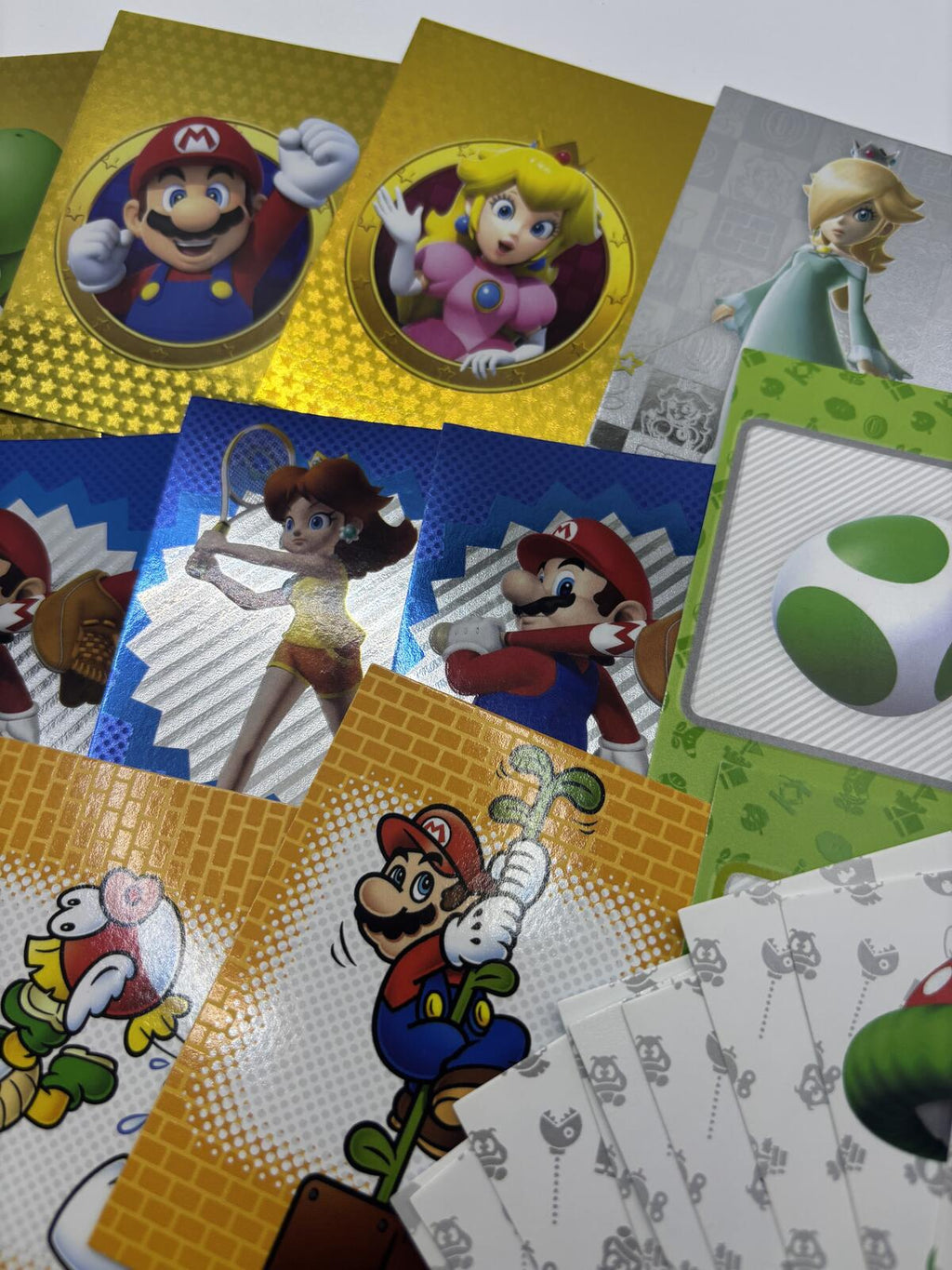 27 x Super Mario Trading Card Collection - Various Characters and Items