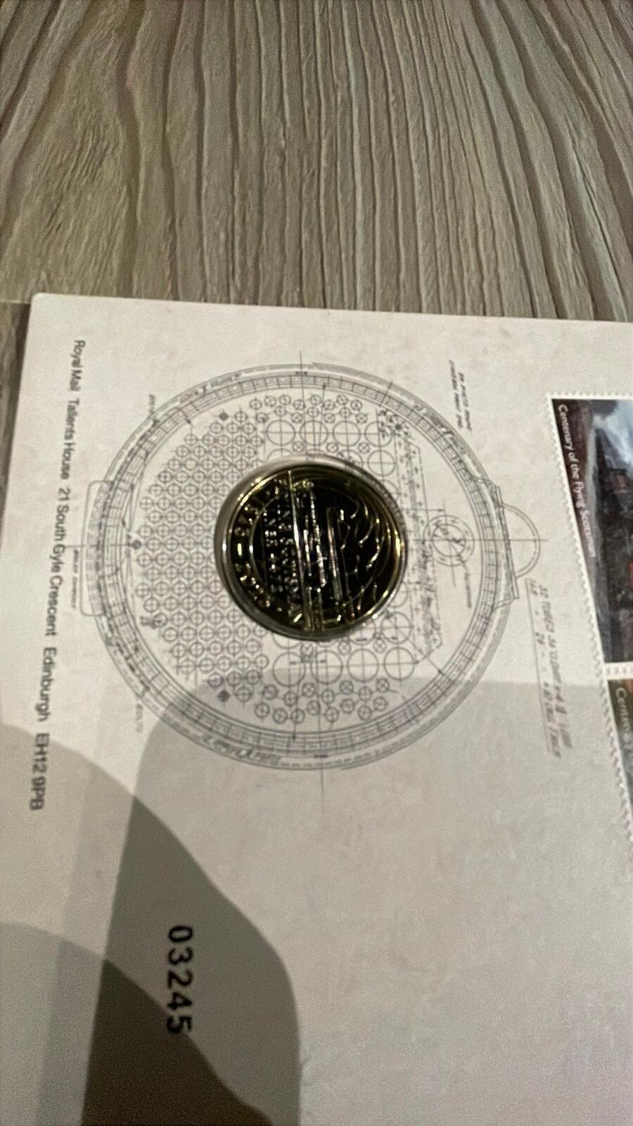 The Royal Mint Flying Scotsman Commemorative Coin Set with Stamps