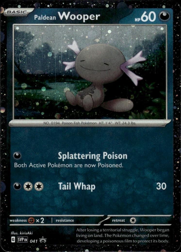 Paldean Wooper Holo Promo SV: Scarlet & Violet Promo Cards 041 NM