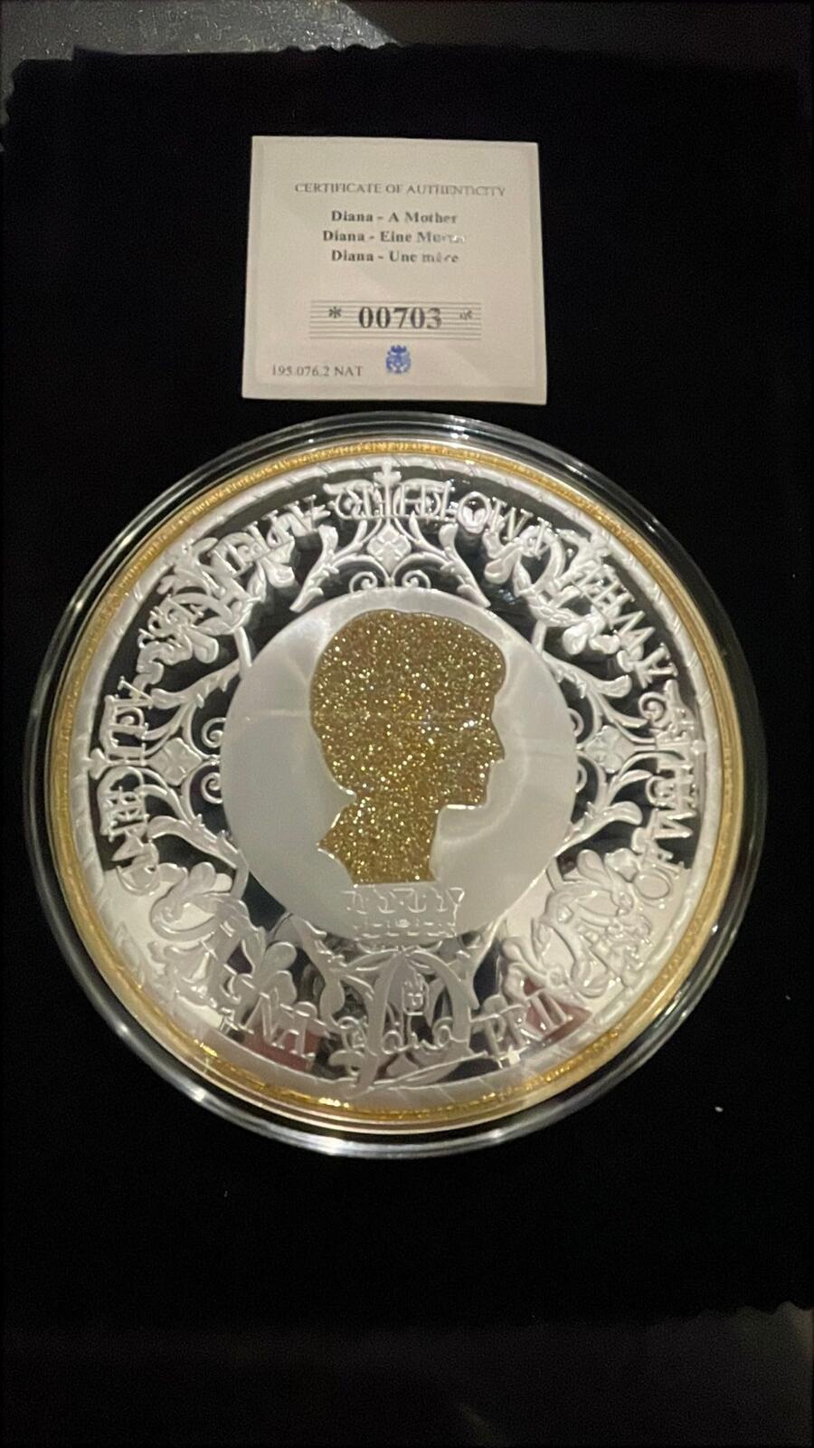 Diana A Mother Silver Proof Coin 2016