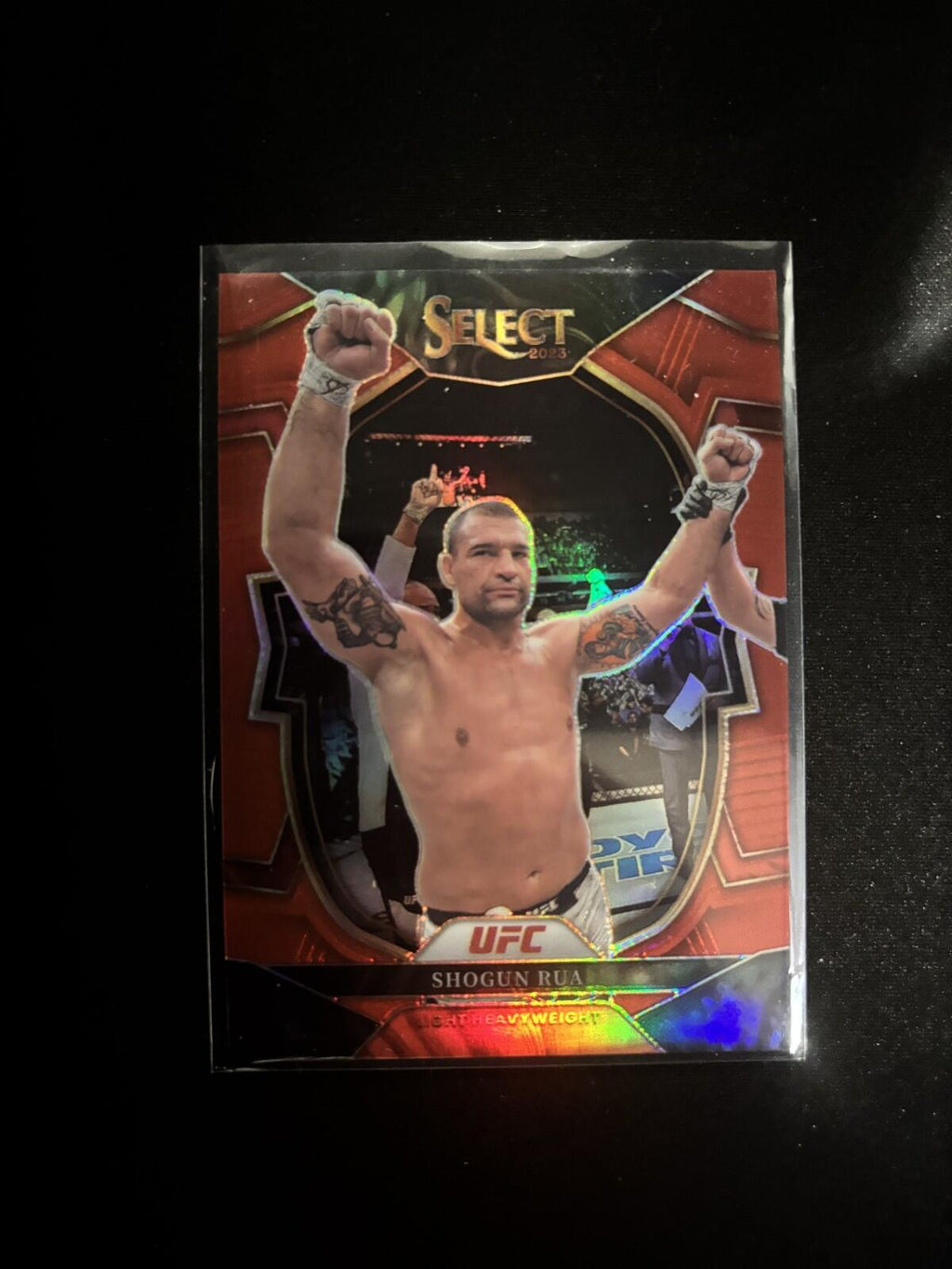 Shogun Rua Red Prizms Panini Select UFC - Red Prizms 99 NM - 037/175