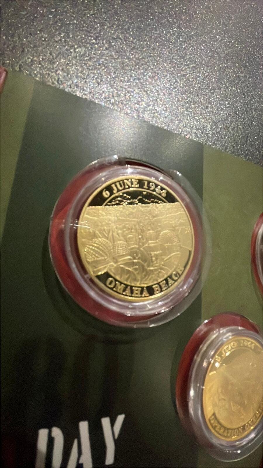 D-Day 80th Anniversary Commemorative Coin Set