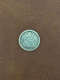 1853 U.S. Silver Half Dime Coin