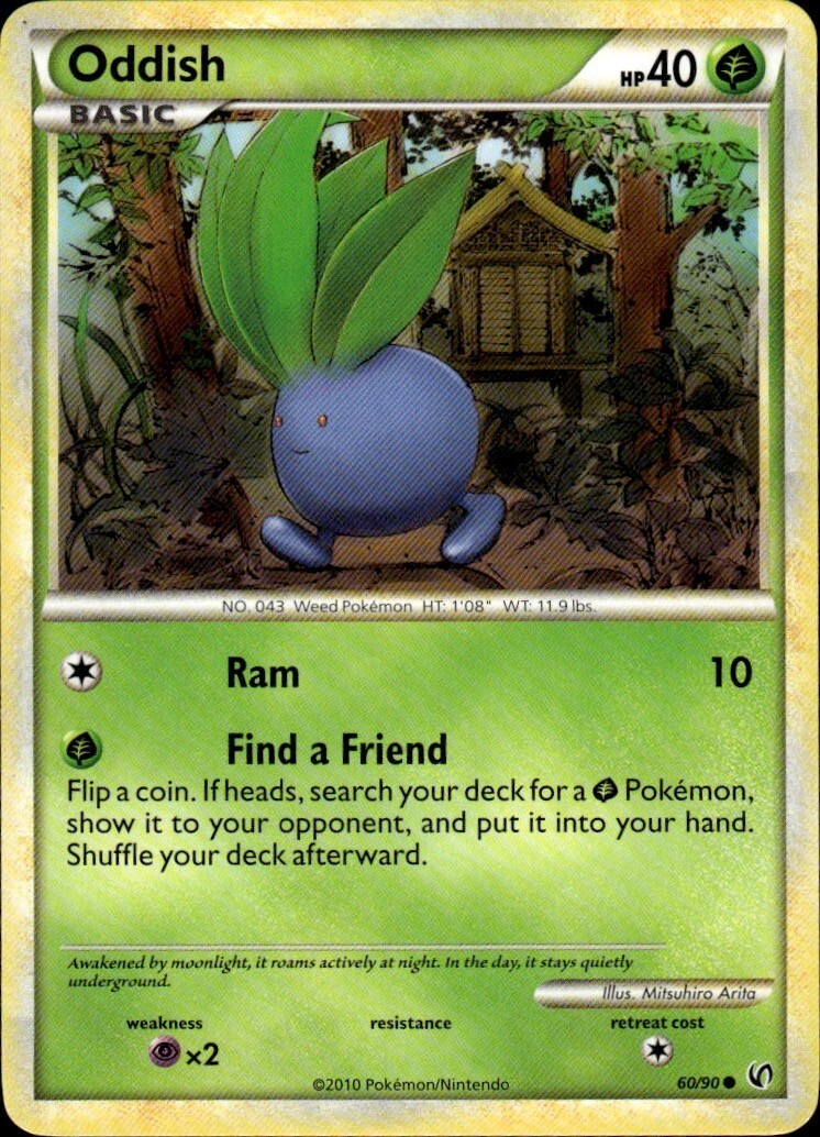 Oddish Common Undaunted 60/90 NM