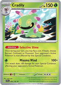 Cradily Holo Rare SV07: Stellar Crown 006/142 NM