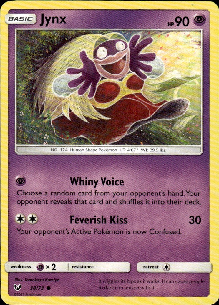 Jynx Common Shining Legends 38/73 NM