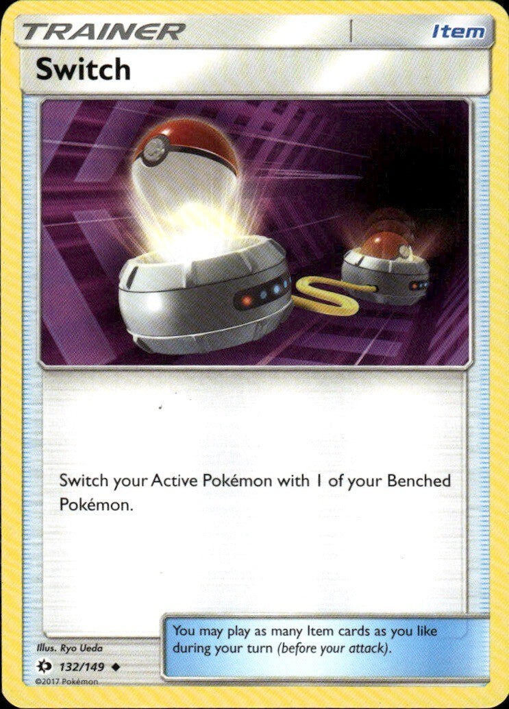 Switch Uncommon SM Base Set 132/149 NM