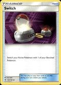 Switch Uncommon SM Base Set 132/149 NM