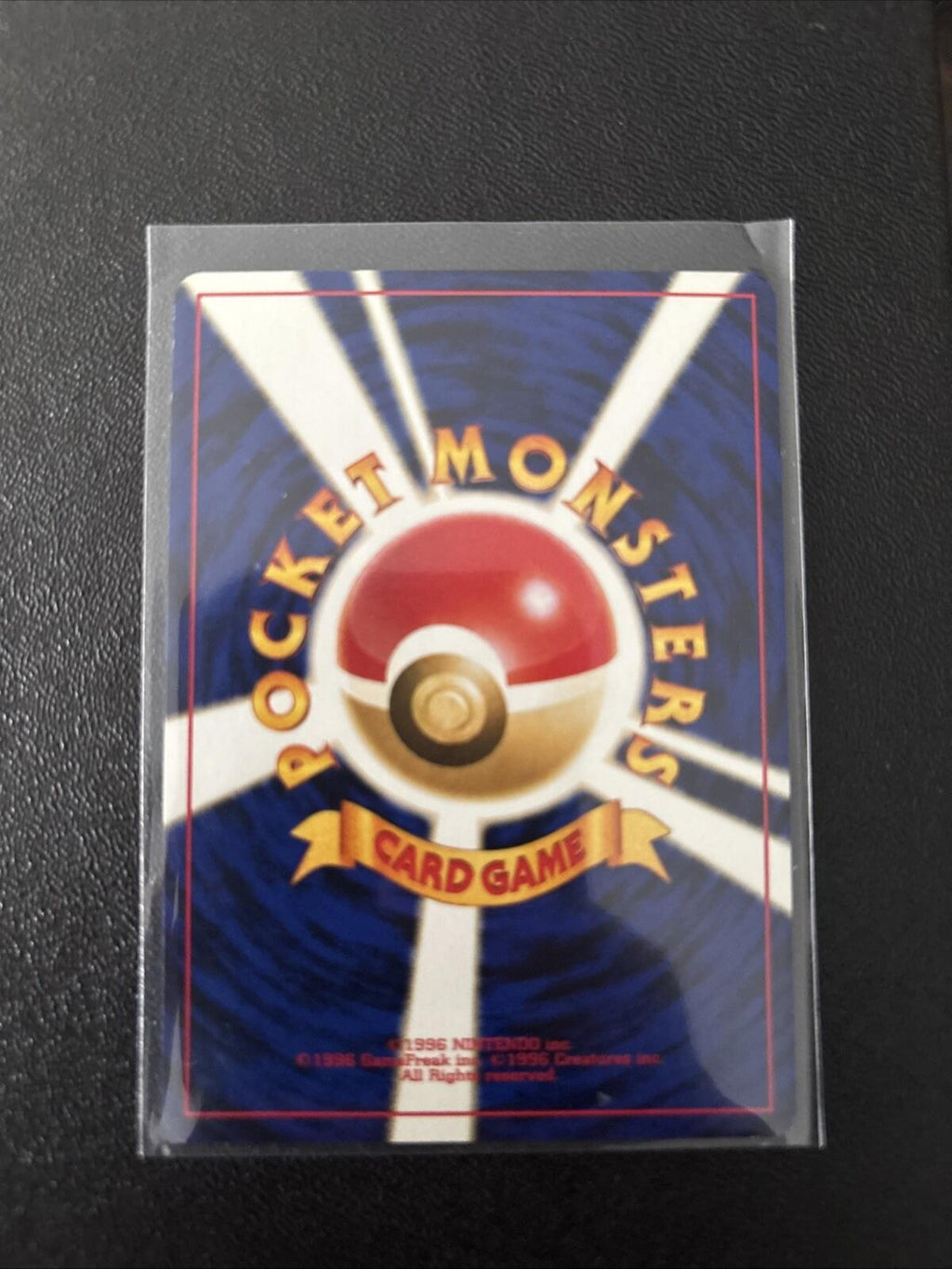 Giovanni's Pinsir #127 Pokemon TCG Old back Japanese cards (1996)  JP2940