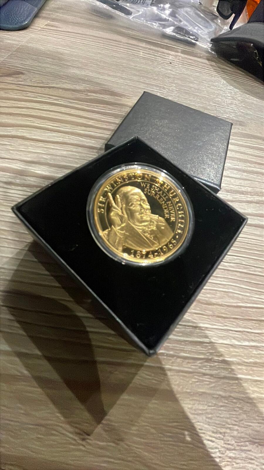 Winston Churchill one crown 2015