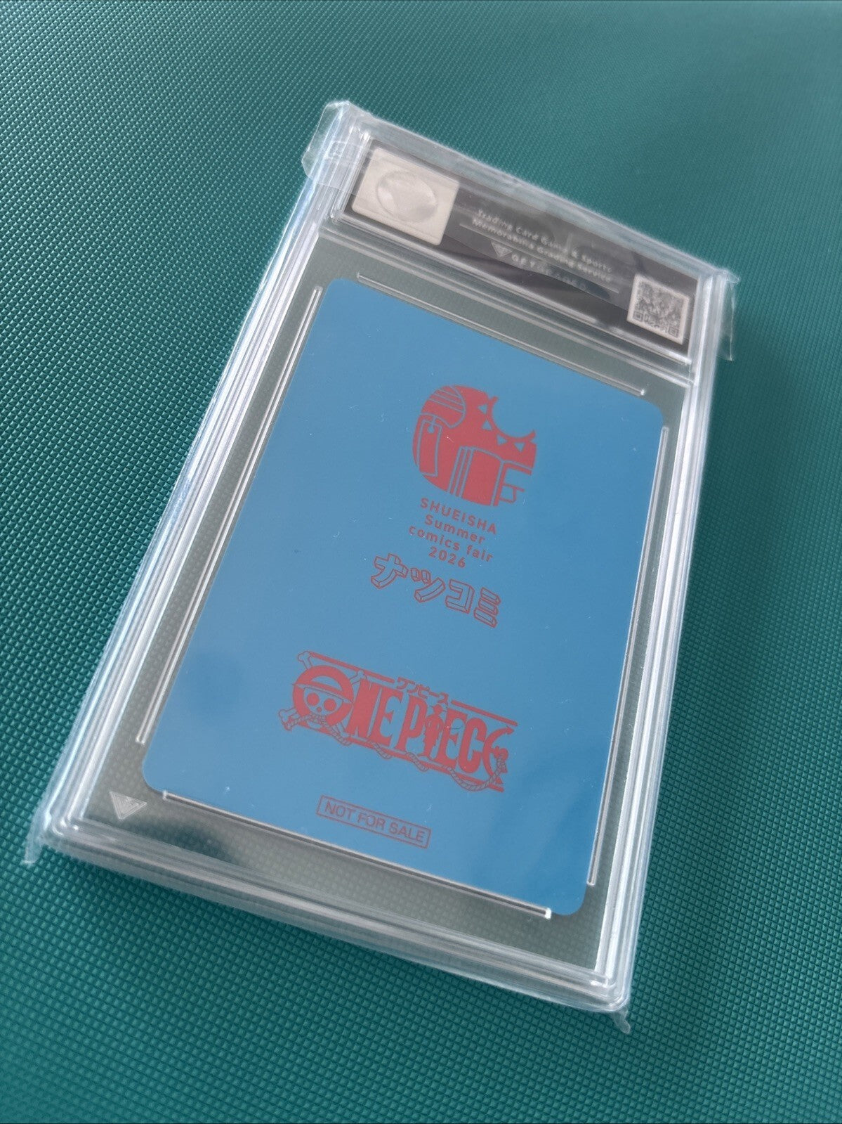 GEM MINT 10 One Piece Luffy Natsucomi 2026 Meta-Kira Promo Card Japan Exclusive