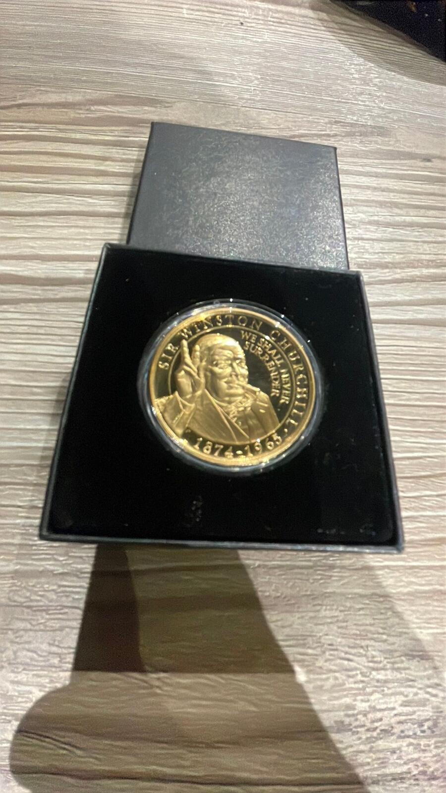 Winston Churchill one crown 2015