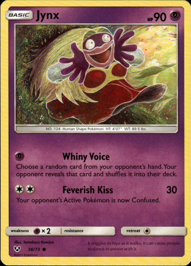 Jynx Common Shining Legends 38/73 NM