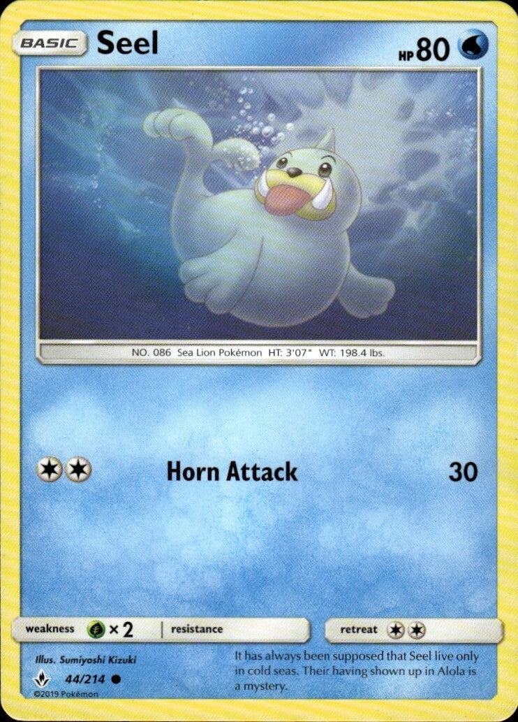 Seel Common SM - Unbroken Bonds 44/214 NM