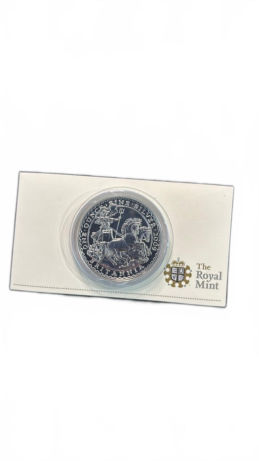 The Royal Mint 2009 1oz Silver Britannia Bullion Coin