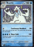 Beartic Holo Rare SV: Black Bolt 026/086 NM