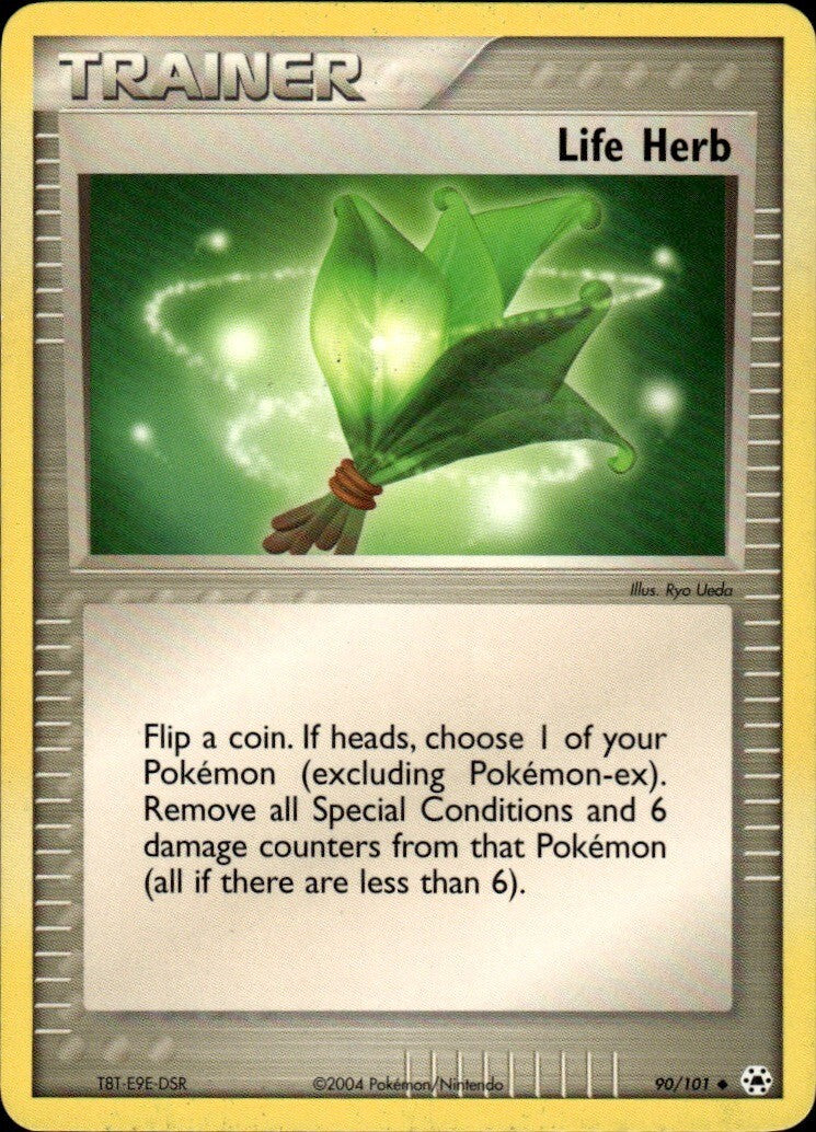 Life Herb Uncommon FireRed & LeafGreen 93/112 NM