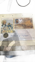 Gibraltar 190th Anniversary Battle of Trafalgar Commemorative Coin Cover 1995
