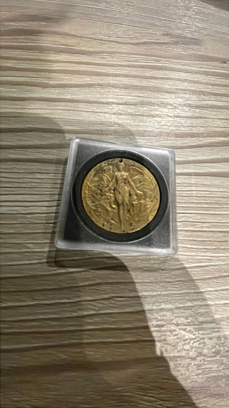 1919 Birmingham peace celebrations medal