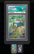 Snorlax VMAX Elite Trainer Box Graded 9 Mint Pokémon Card