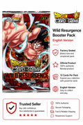 Dragon Ball Super Card Game Wild Resurgence Booster Pack English Version