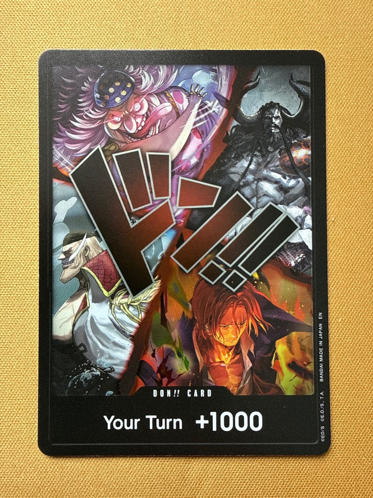 One Piece Card Game - DON!! Card +1000 Your Turn