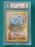 1999 Machamp Foil 1st Edition Pokémon Card BGS 8 NM-MT