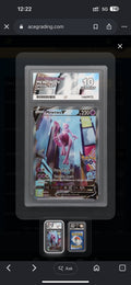 2021 Pokémon Mewtwo V Special Art 10 Gem Mint Graded Card