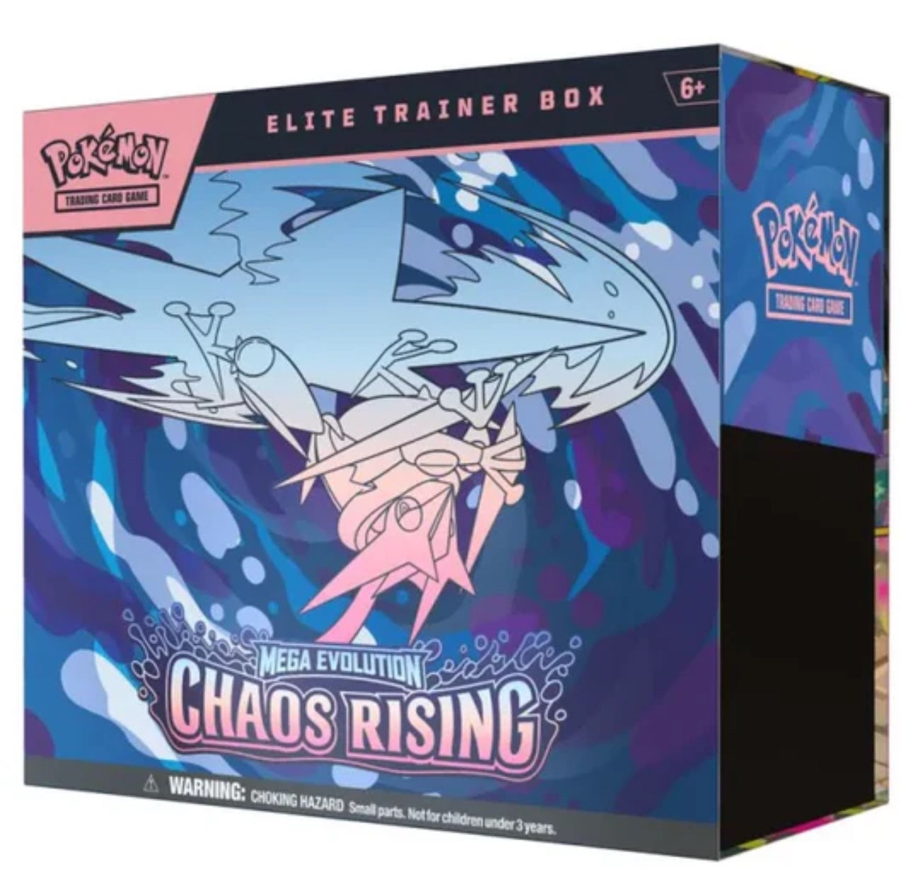 Sealed Pokémon Trading Card Game Mega Evolution Chaos Rising Elite Trainer Box