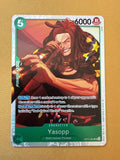 One Piece Card Game OP17-031 Yasopp Red-Haired Pirates Character Card