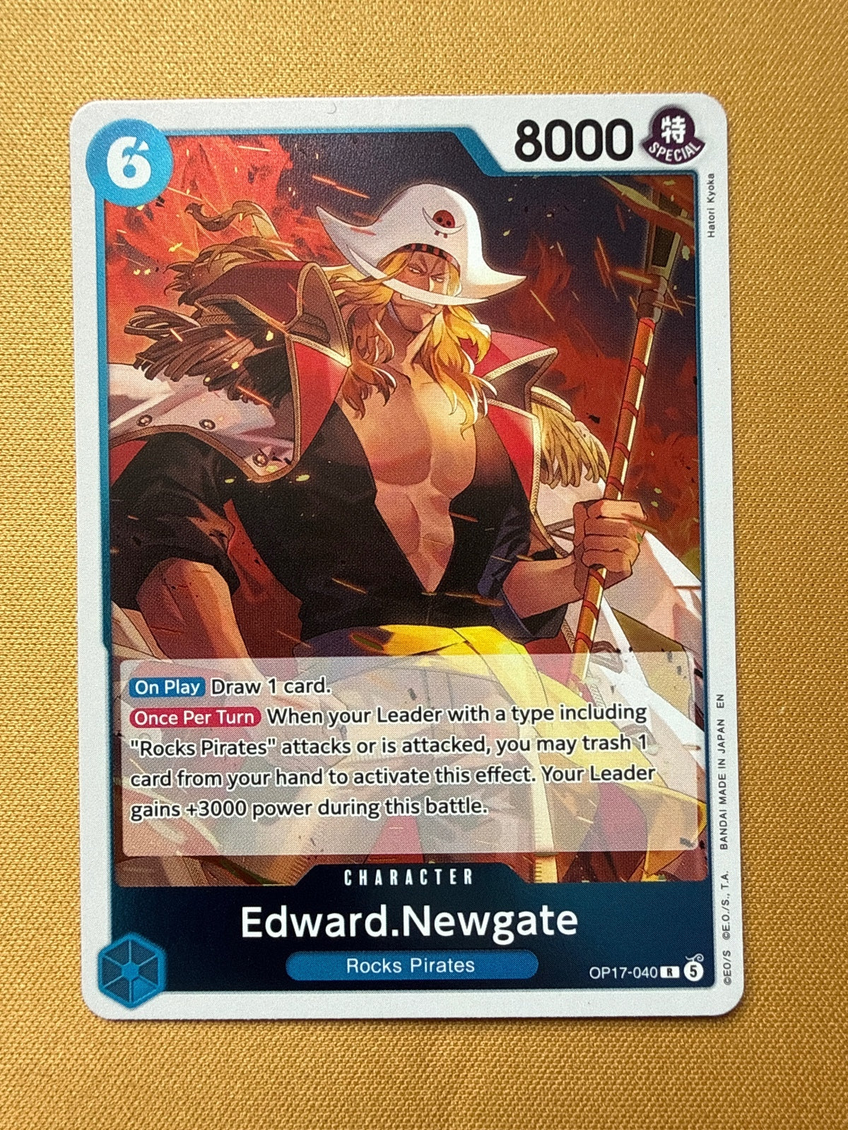 Edward Newgate One Piece Card Game op17-040