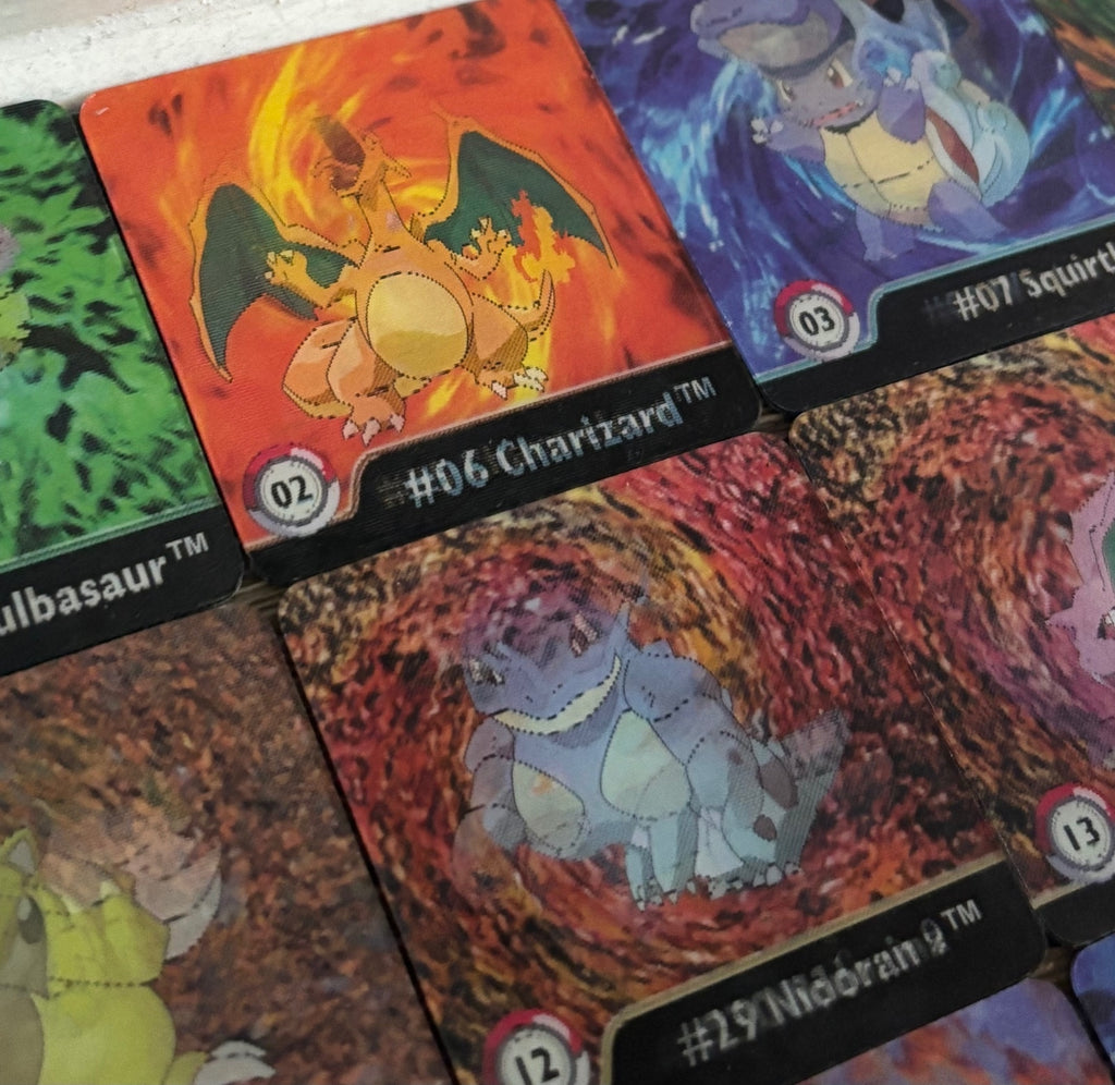 72 x Rare Pokémon Gotta Catch 'Em All! Series One Collectible Tiles