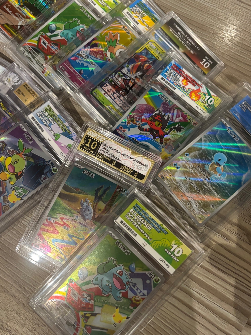 Random GEM MINT 10 Graded Slab Pokemon Card - Guaranteed Gem Mint 10 Condition