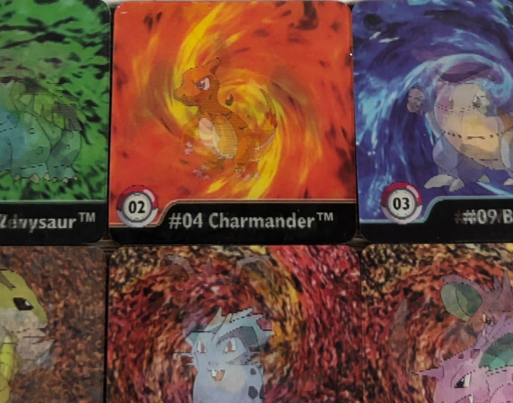 72 x Rare Pokémon Gotta Catch 'Em All! Series One Collectible Tiles