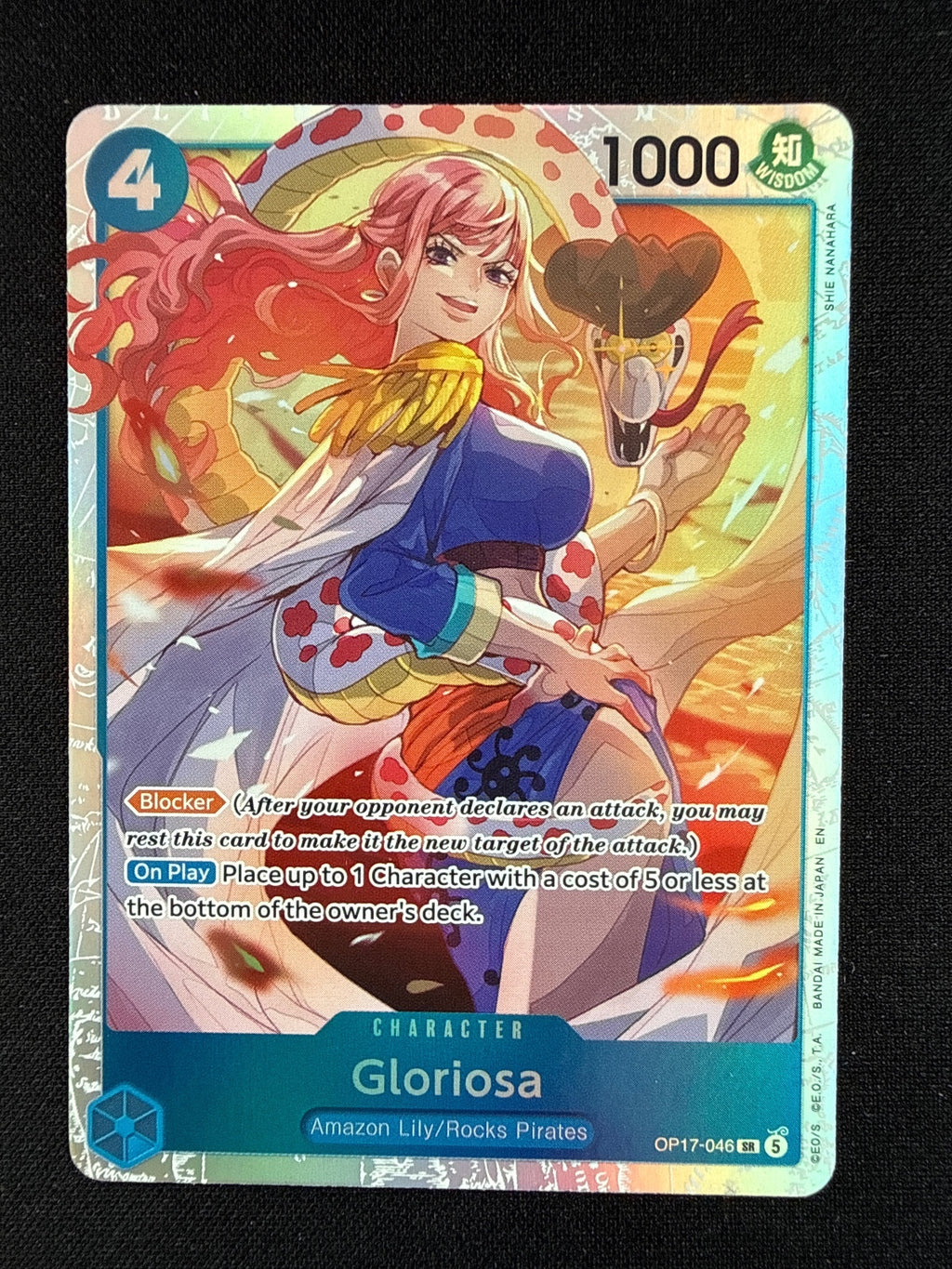 One Piece Card Game Character Card Gloriosa OP17-046