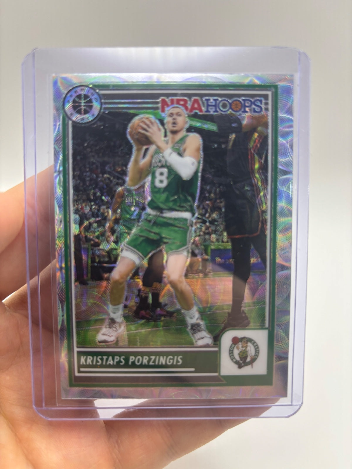 2023-24 Panini Prizm NBA Hoops Basketball Kristaps Porzingis #2 Card