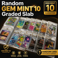 Random GEM MINT 10 Graded Slab Pokemon Card - Guaranteed Gem Mint 10 Condition