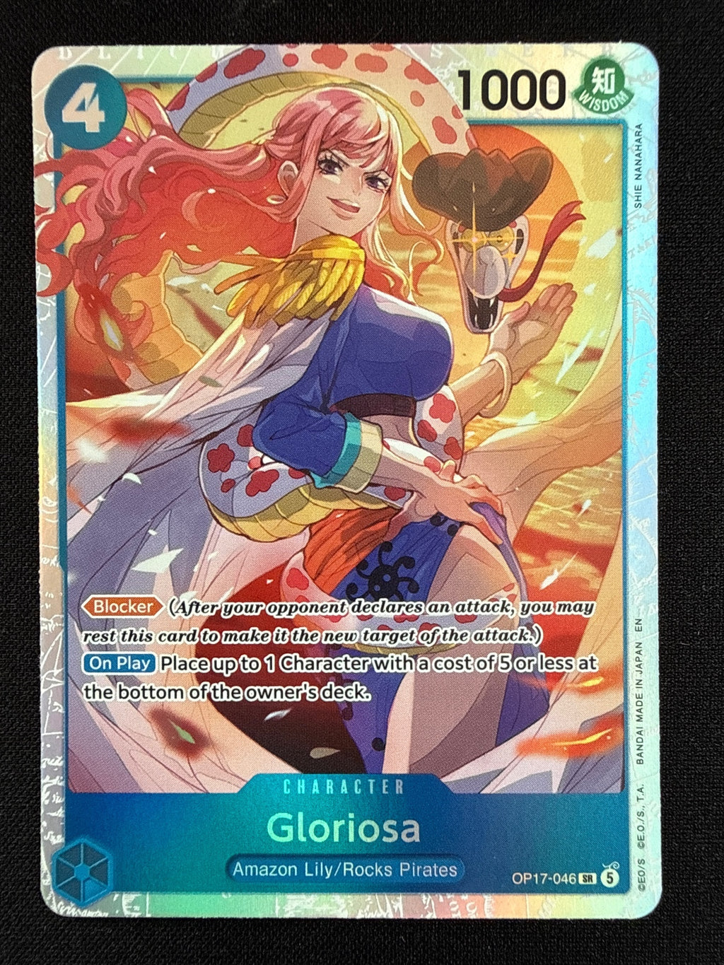 One Piece Card Game - Gloriosa Character Card