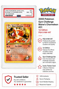 2000 Pokémon Gym Challenge Blaine’s Charmeleon #31 1st Edition PSA 8 NM-MT