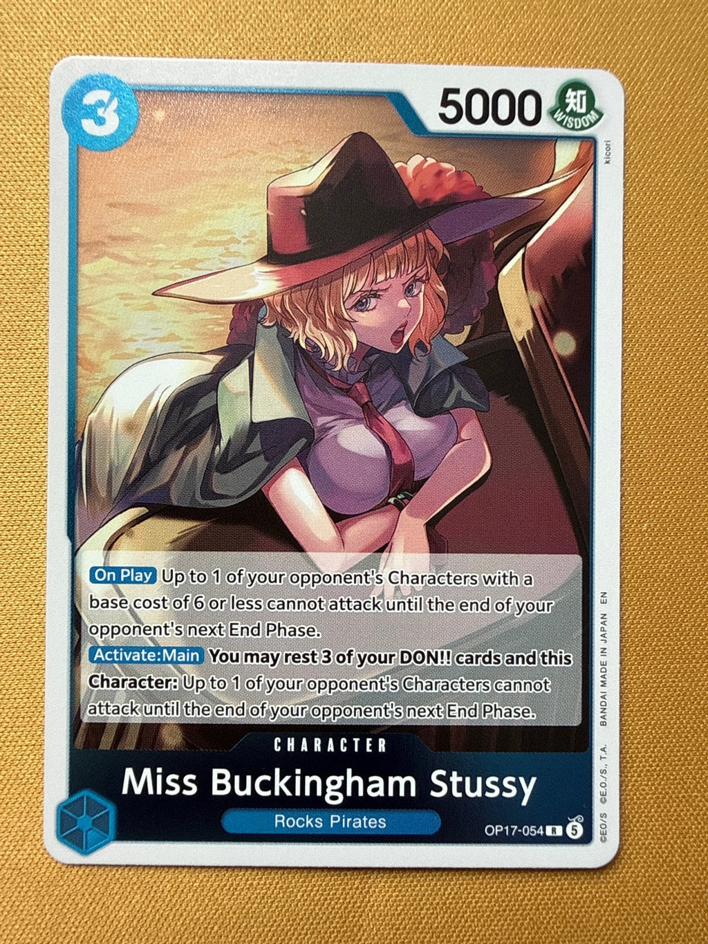 Miss Buckingham Stussy One Piece Card Game Character Card OP17-054