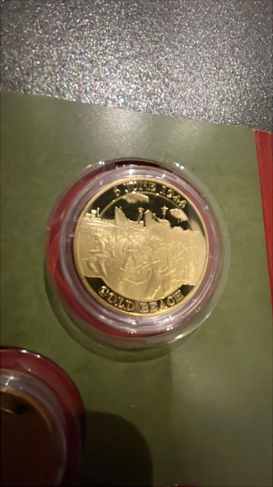 D-Day 80th Anniversary Commemorative Coin Set