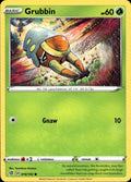 Grubbin Common SWSH02: Rebel Clash 016/192 NM Tomokazu Komiya