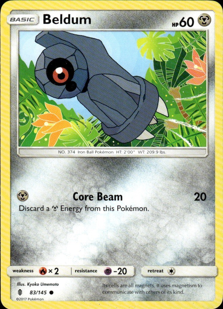 Beldum Common SM - Guardians Rising 83/145 NM