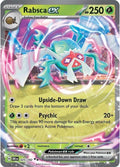 Rabsca ex Holo Double Rare SV10: Destined Rivals 025/182 NM