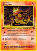 Magmar 1st Edition Uncommon Fossil 39/62 - Superb Condition