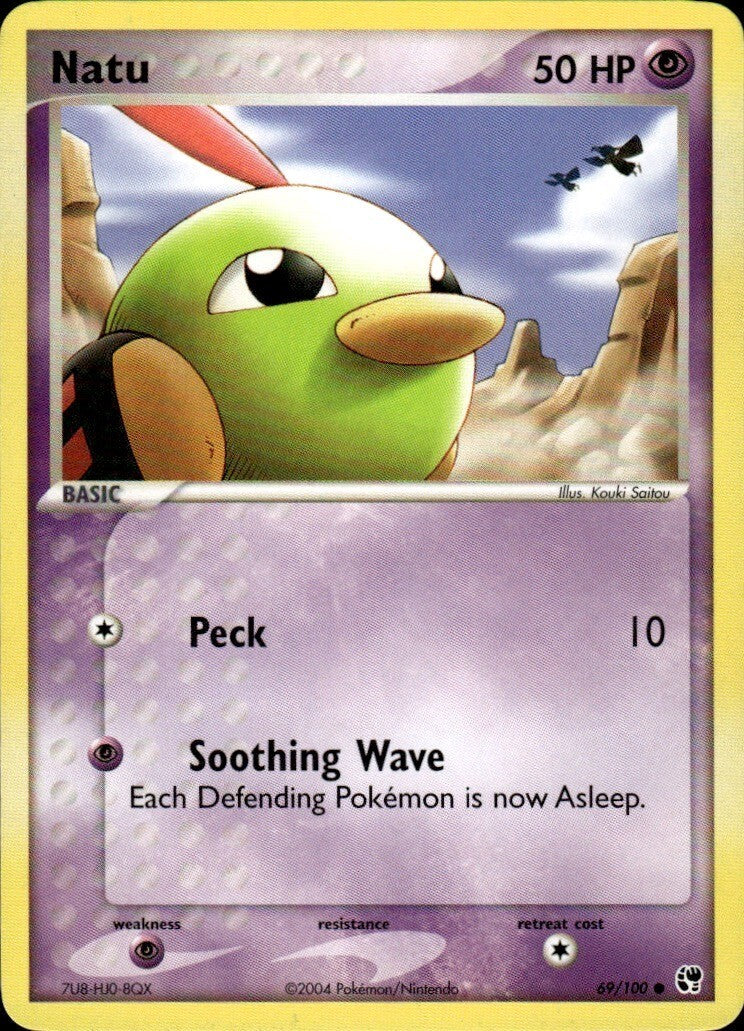 Natu Common EX Battle Stadium 69 NM